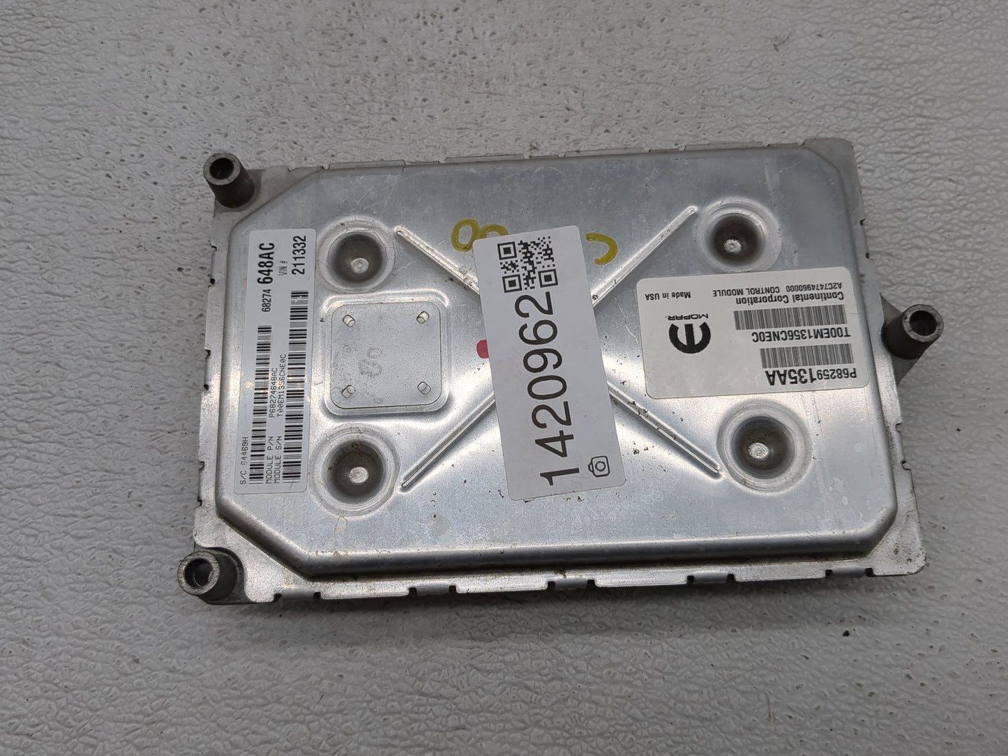 2016-2019 Dodge Journey PCM Engine Control Computer ECU ECM PCU OEM P/N:P68274648AC P68259135AA Fits Fits 2016 2017 2018 201