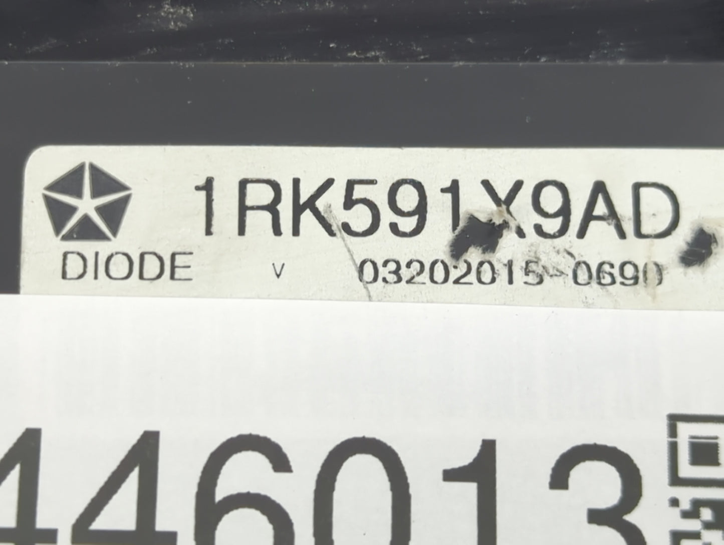 2016 Dodge Journey Climate Control Module Temperature AC/Heater Replacement P/N:1RK591X9AD Fits OEM Used Auto Parts - Oemuse