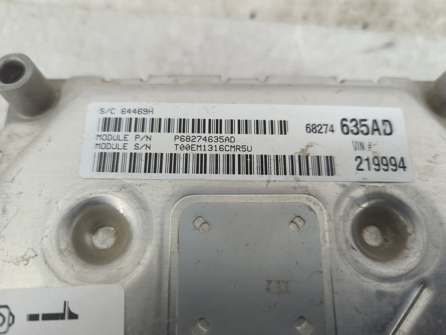 2016-2020 Dodge Journey PCM Engine Control Computer ECU ECM PCU OEM P/N:A2C53358551 P68259127AA Fits Fits 2016 2017 2018 201