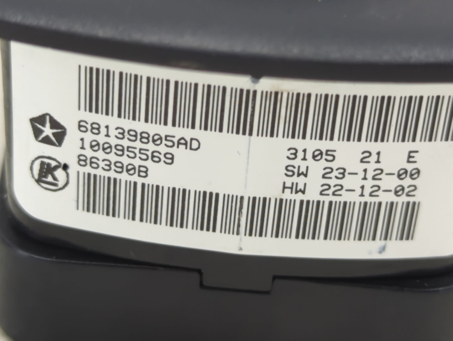 2011-2019 Dodge Journey Master Power Window Switch Replacement Driver Side Left P/N:68139805AD 10095569 Fits OEM Used Auto P