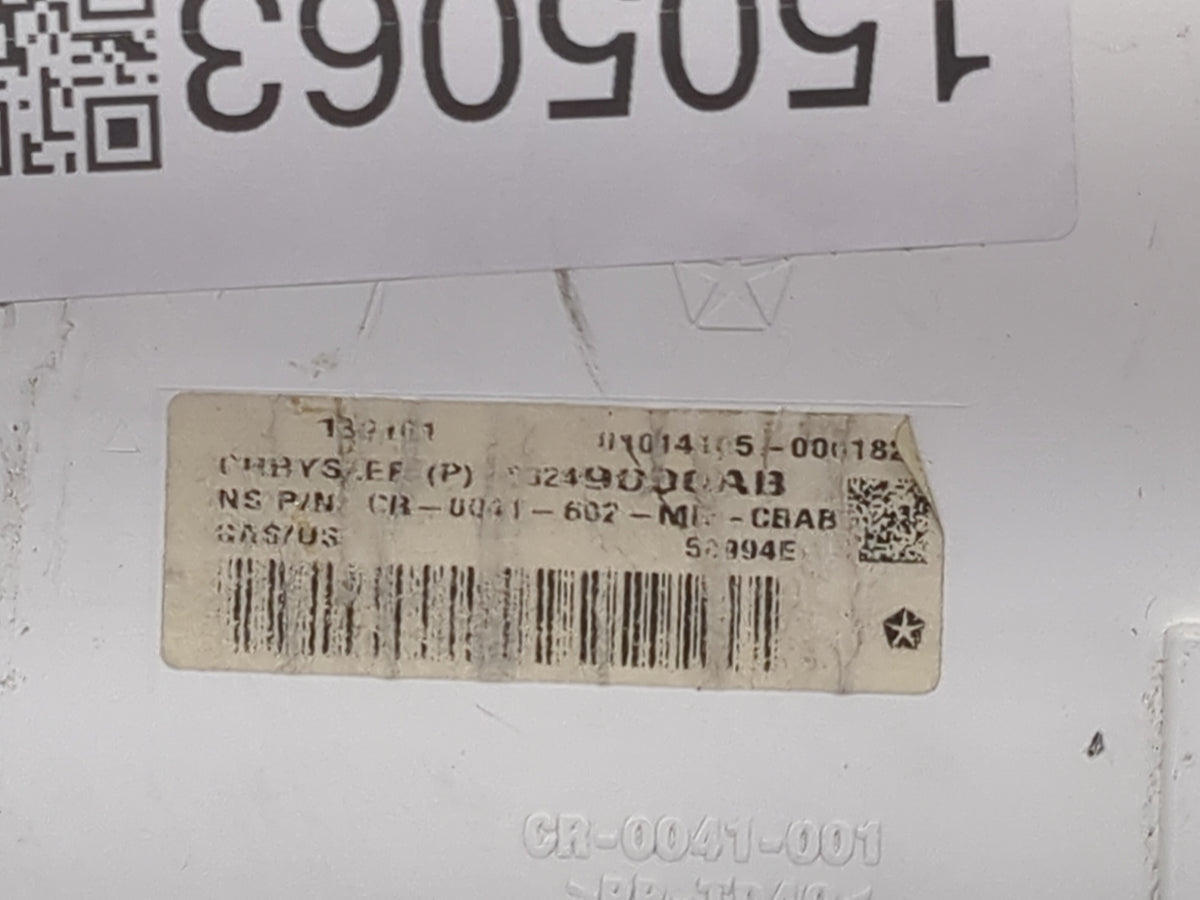 2016 Dodge Journey Instrument Cluster Speedometer Gauges P/N:P56054900AB CR-0041-602-MP-CBAB Miles:99K Fits OEM Used Auto Pa