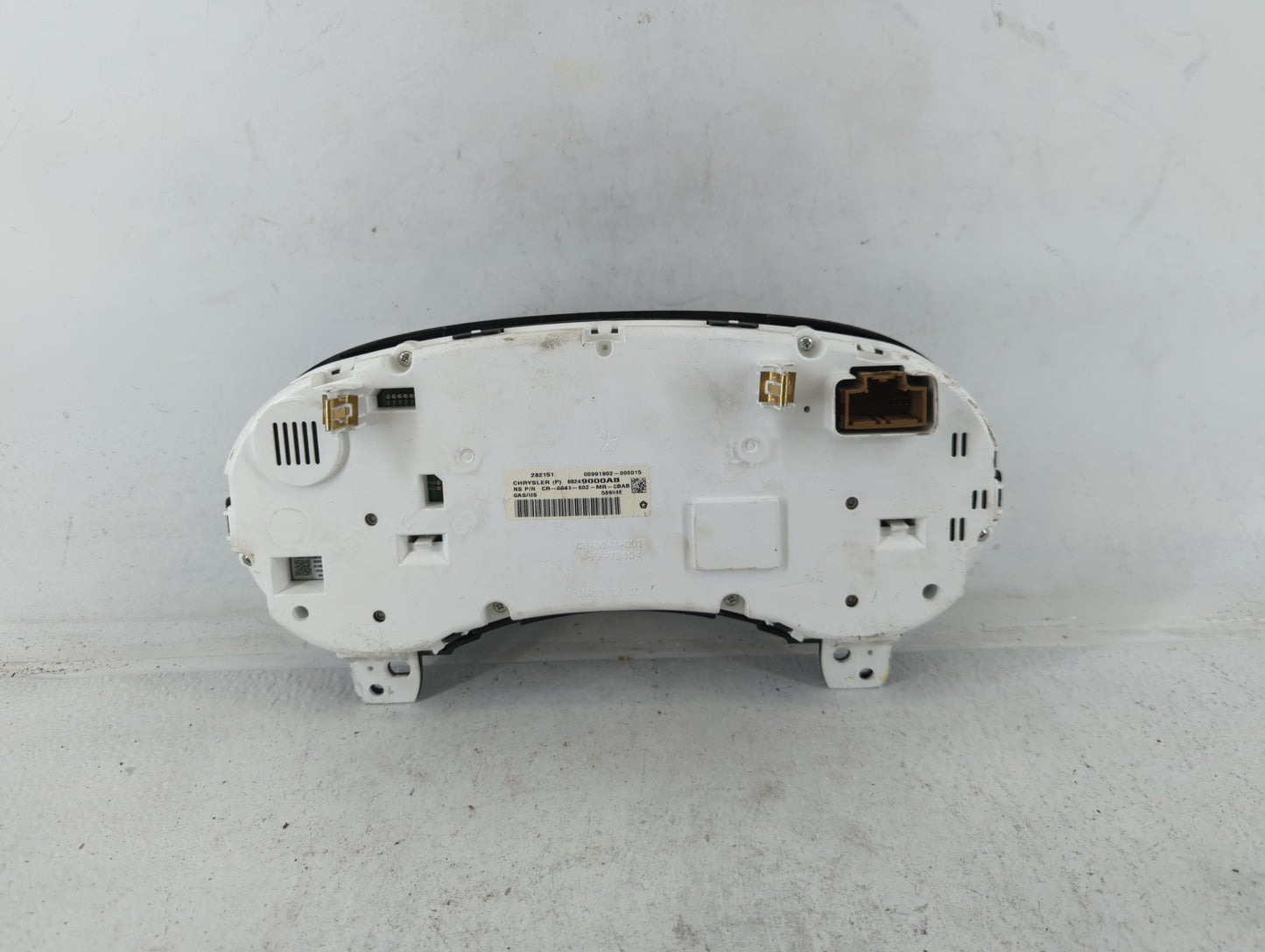 2016 Dodge Journey Instrument Cluster Speedometer Gauges P/N:68249000AB Fits OEM Used Auto Parts - Oemusedautoparts1.com