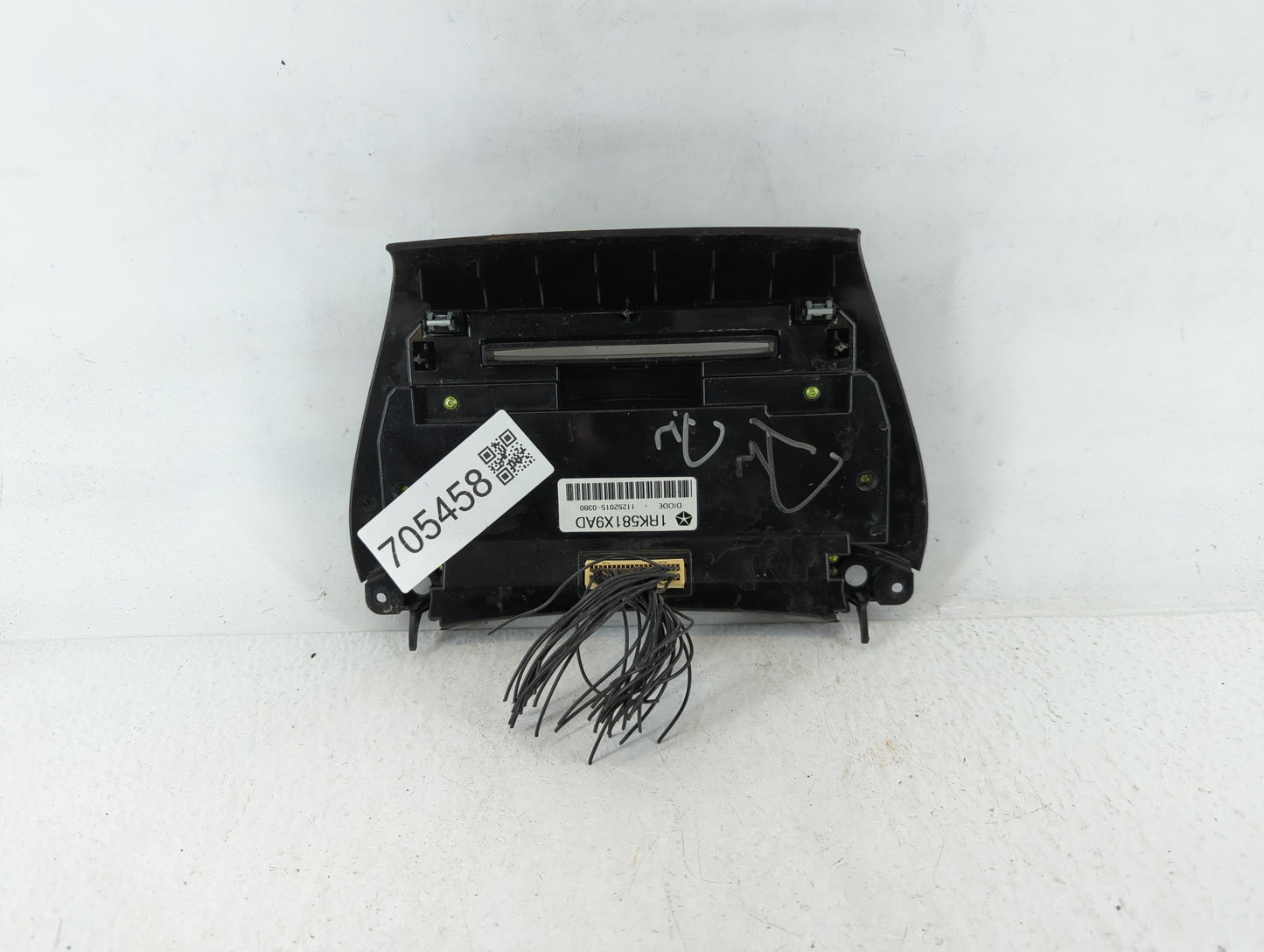 2016 Dodge Journey Climate Control Module Temperature AC/Heater Replacement P/N:1RK581X9AD Fits OEM Used Auto Parts - Oemuse