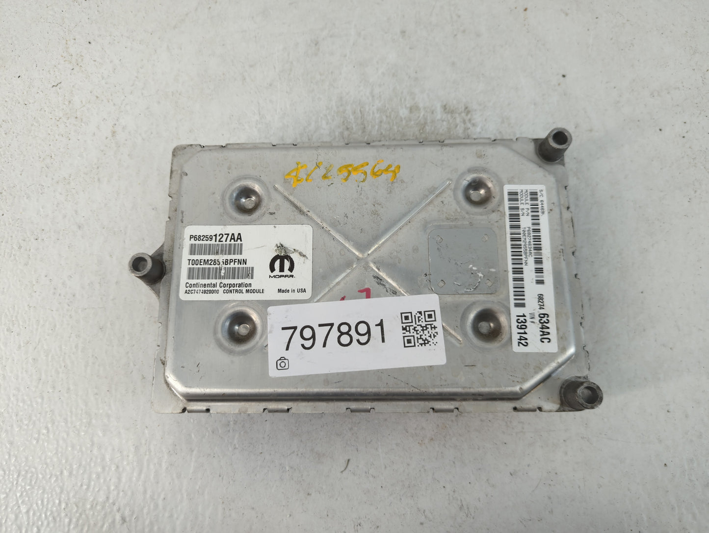 2016-2020 Dodge Journey PCM Engine Control Computer ECU ECM PCU OEM P/N:P68259127AA Fits Fits 2016 2017 2018 2019 2020 OEM U