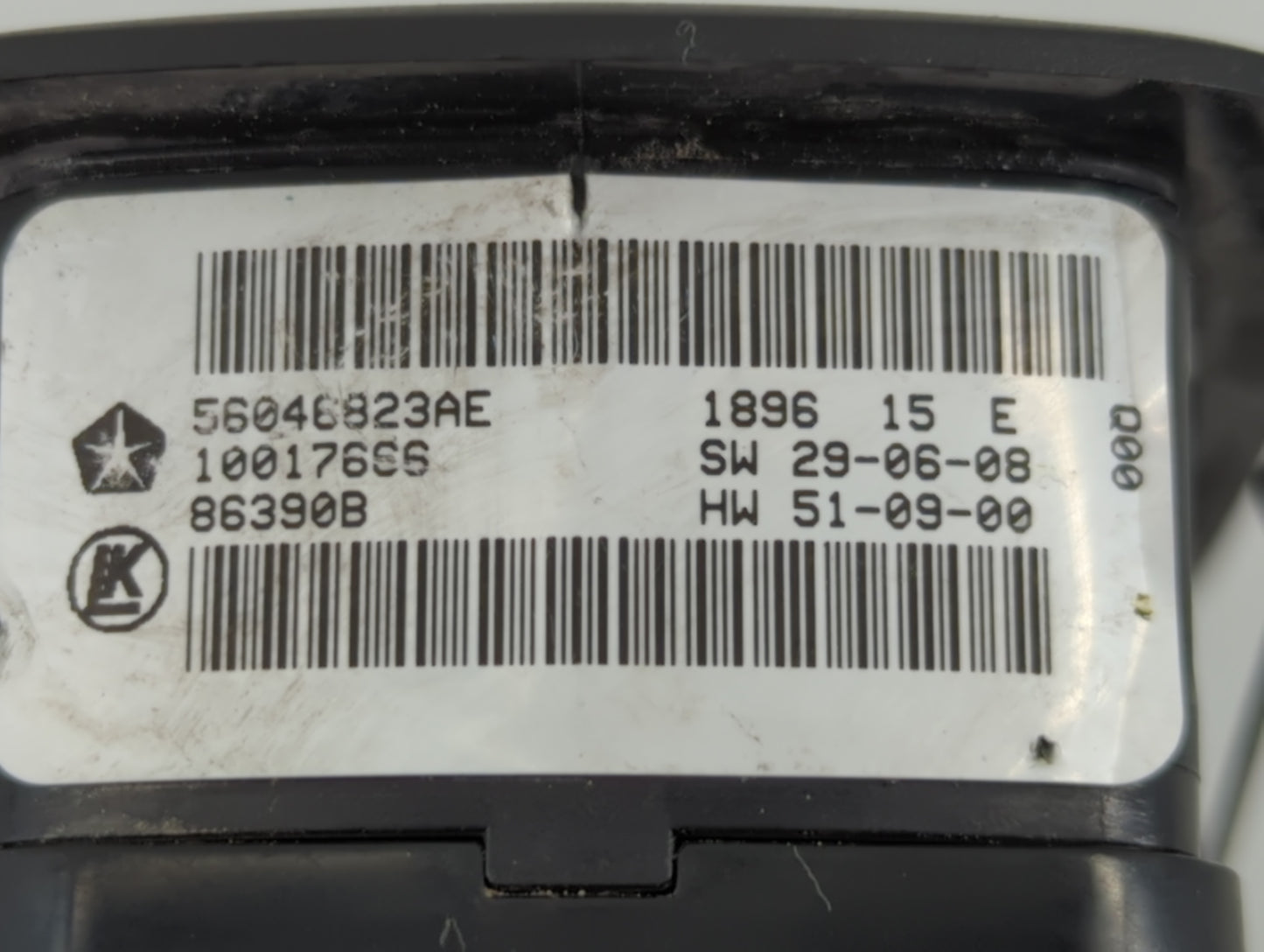 2016 Dodge Ram 1500 Master Power Window Switch Replacement Driver Side Left P/N:56046823AE Fits Fits 2017 2018 2019 2020 202