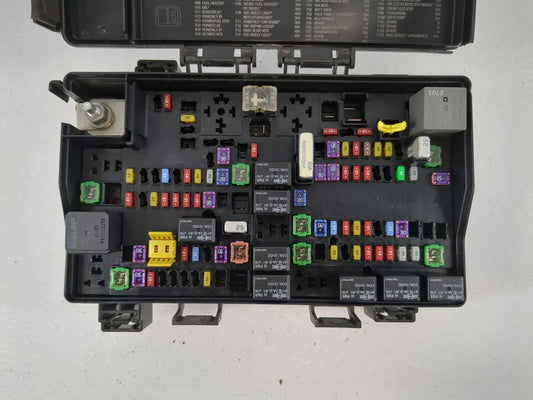 2016 Dodge Ram 1500 Fusebox Fuse Box Panel Relay Module P/N:P68258535AA Fits OEM Used Auto Parts