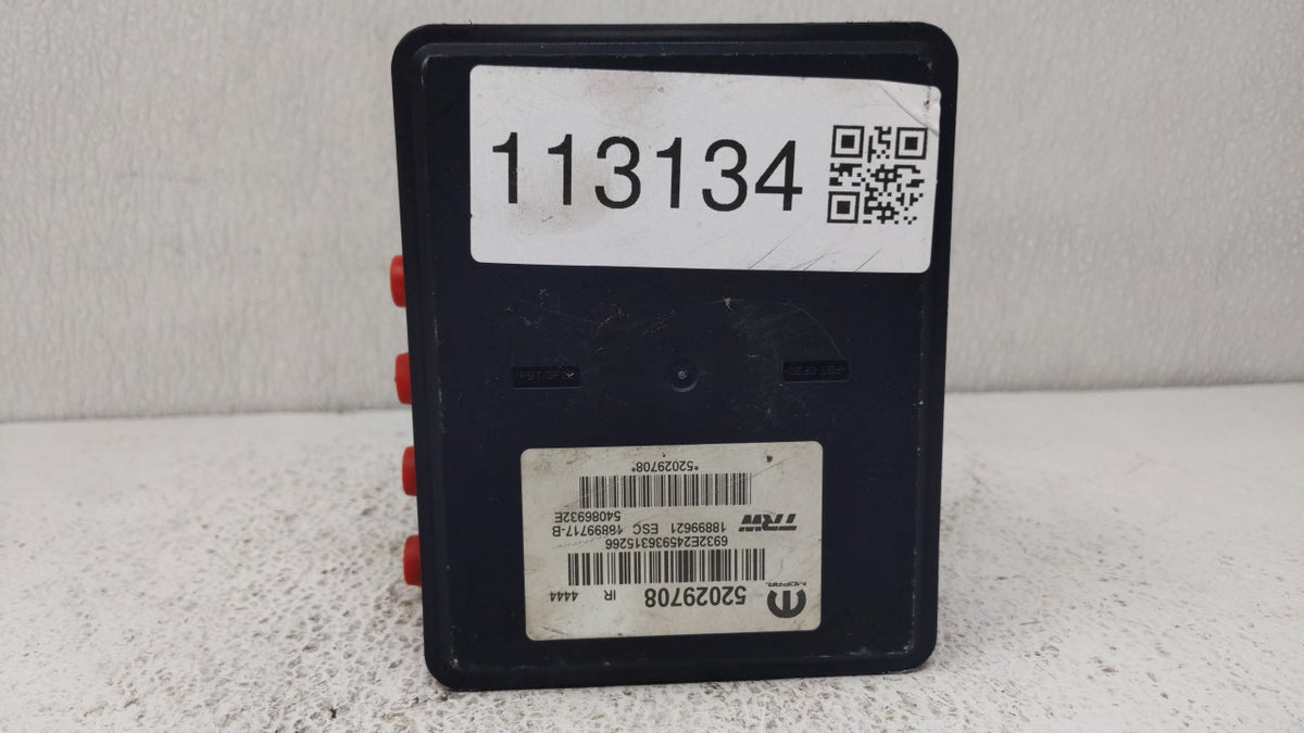 2016-2017 Fiat 500 Anti-Lock Brake ABS Pump Module Actuator OEM P/N:52029708 Fits Fits 2016 2017 OEM Used Auto Parts - Oemus
