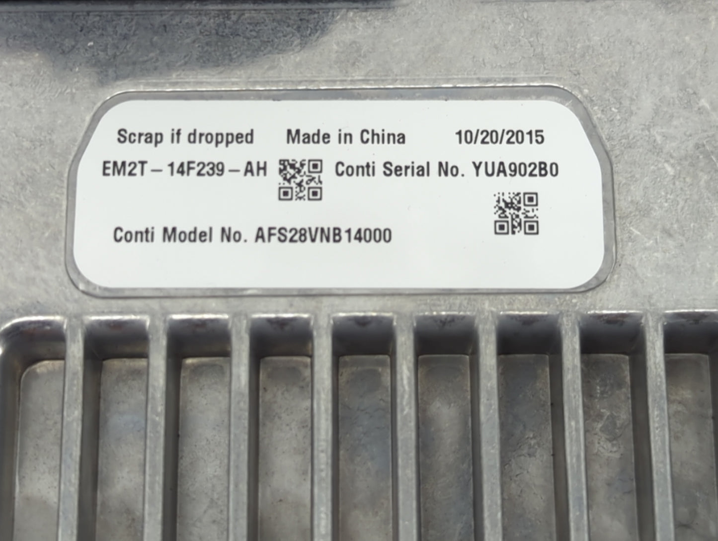 2015-2018 Ford Edge Information Display Screen - Oemusedautoparts1.com