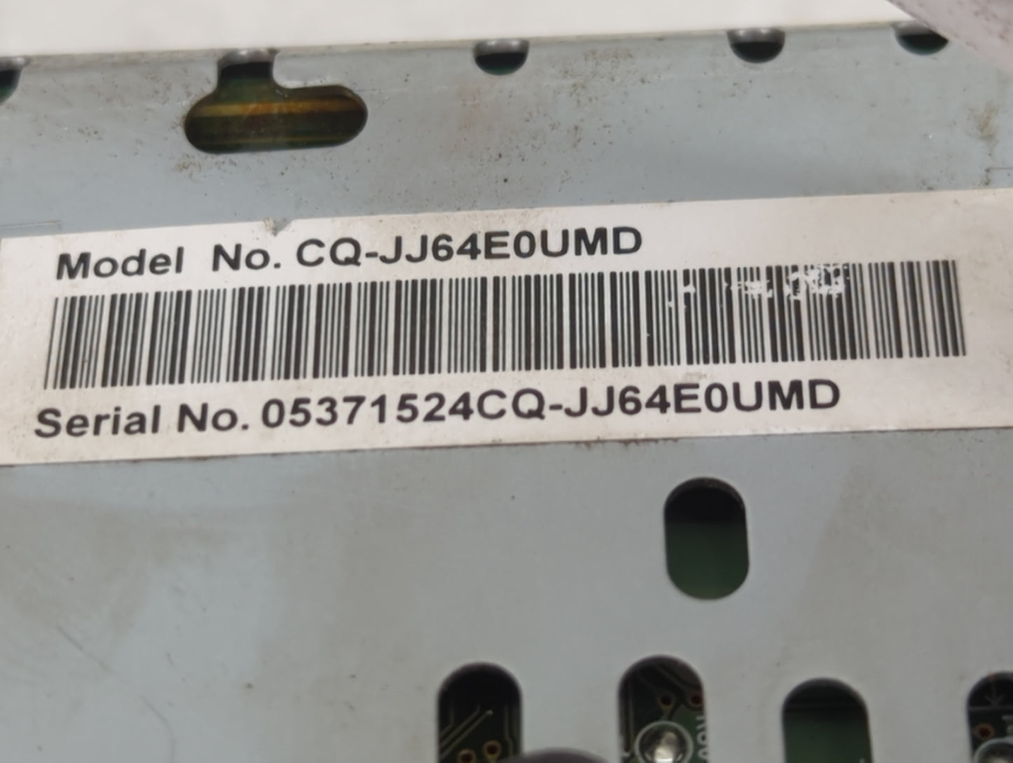 2016-2018 Ford Edge Radio AM FM Cd Player Receiver Replacement P/N:EM2T-19C10 CQ-JJ64E0UMD Fits Fits 2016 2017 2018 OEM Used