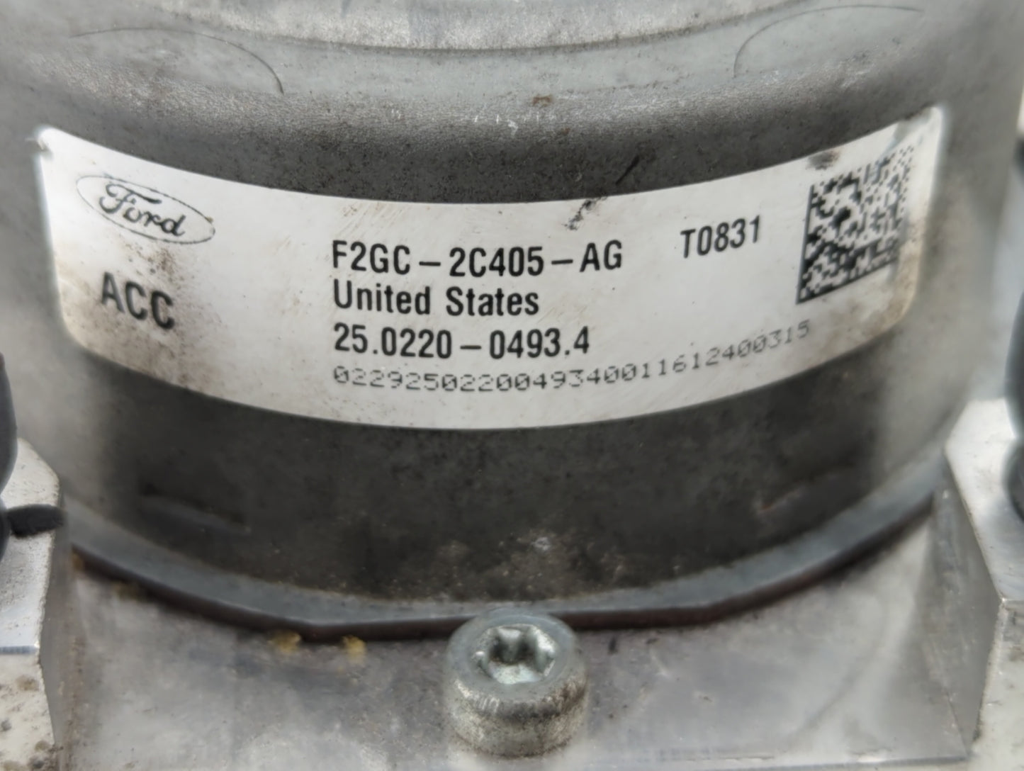 2015-2018 Ford Edge ABS Pump Control Module Replacement P/N:F2GC-2C405-AG Fits Fits 2015 2016 2017 2018 OEM Used Auto Parts