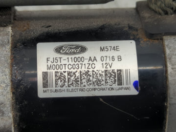 2014-2018 Ford Edge Car Starter Motor Solenoid OEM P/N:M000TC0371ZC FJ5T-11000-AA Fits OEM Used Auto Parts
