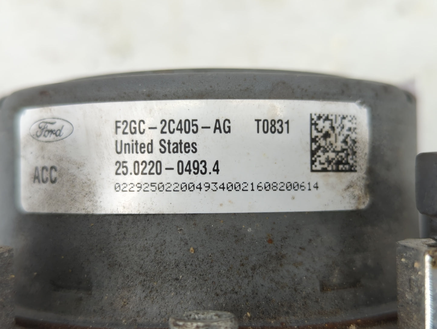 2015-2018 Ford Edge ABS Pump Control Module Replacement P/N:F2GC-2C405-AG Fits Fits 2015 2016 2017 2018 OEM Used Auto Parts