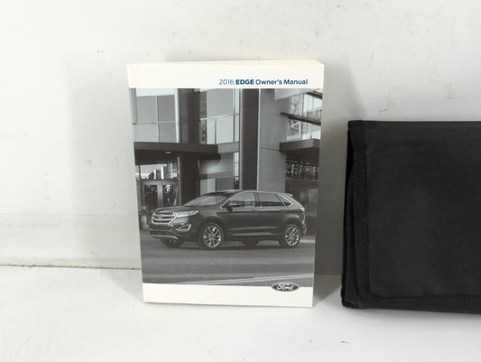 2016 Ford Edge Owners Manual Book Guide P/N:GT4J19A321 AA OEM Used Auto Parts