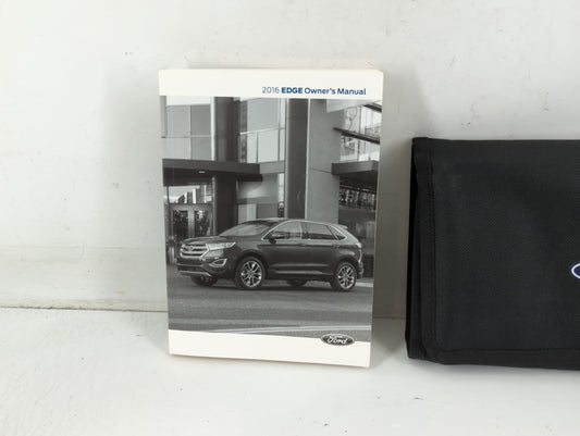 2016 Ford Edge Owners Manual Book Guide P/N:GT4J19A321AA OEM Used Auto Parts