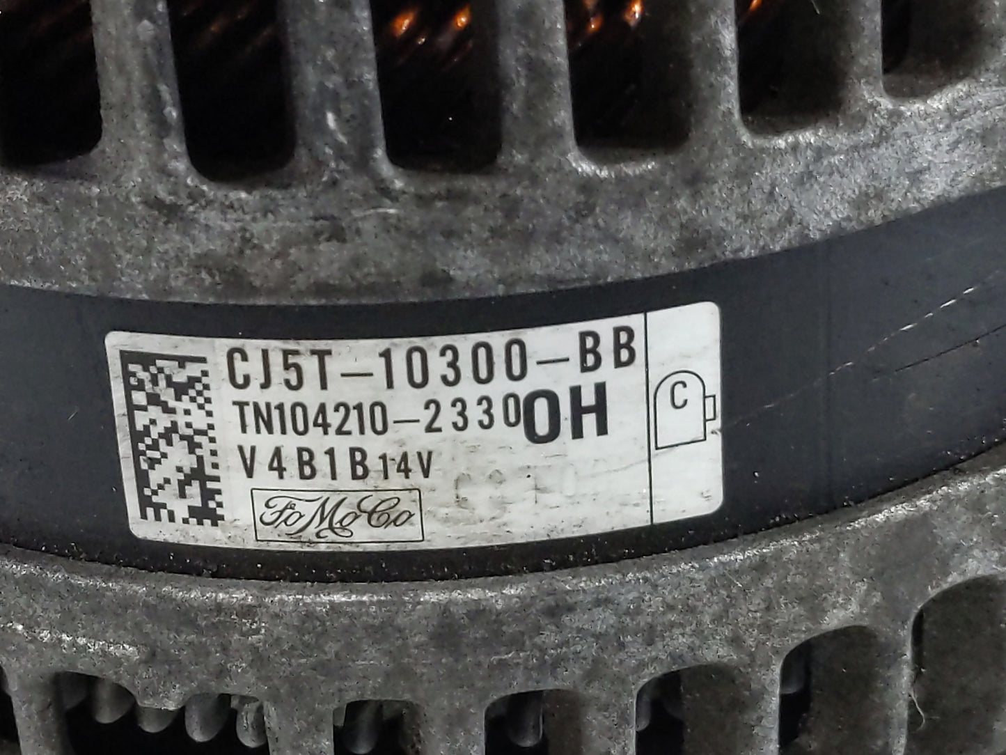 2013-2019 Ford Escape Alternator Replacement Generator Charging Assembly Engine OEM P/N:CJ5T-10300-BB Fits OEM Used Auto Par