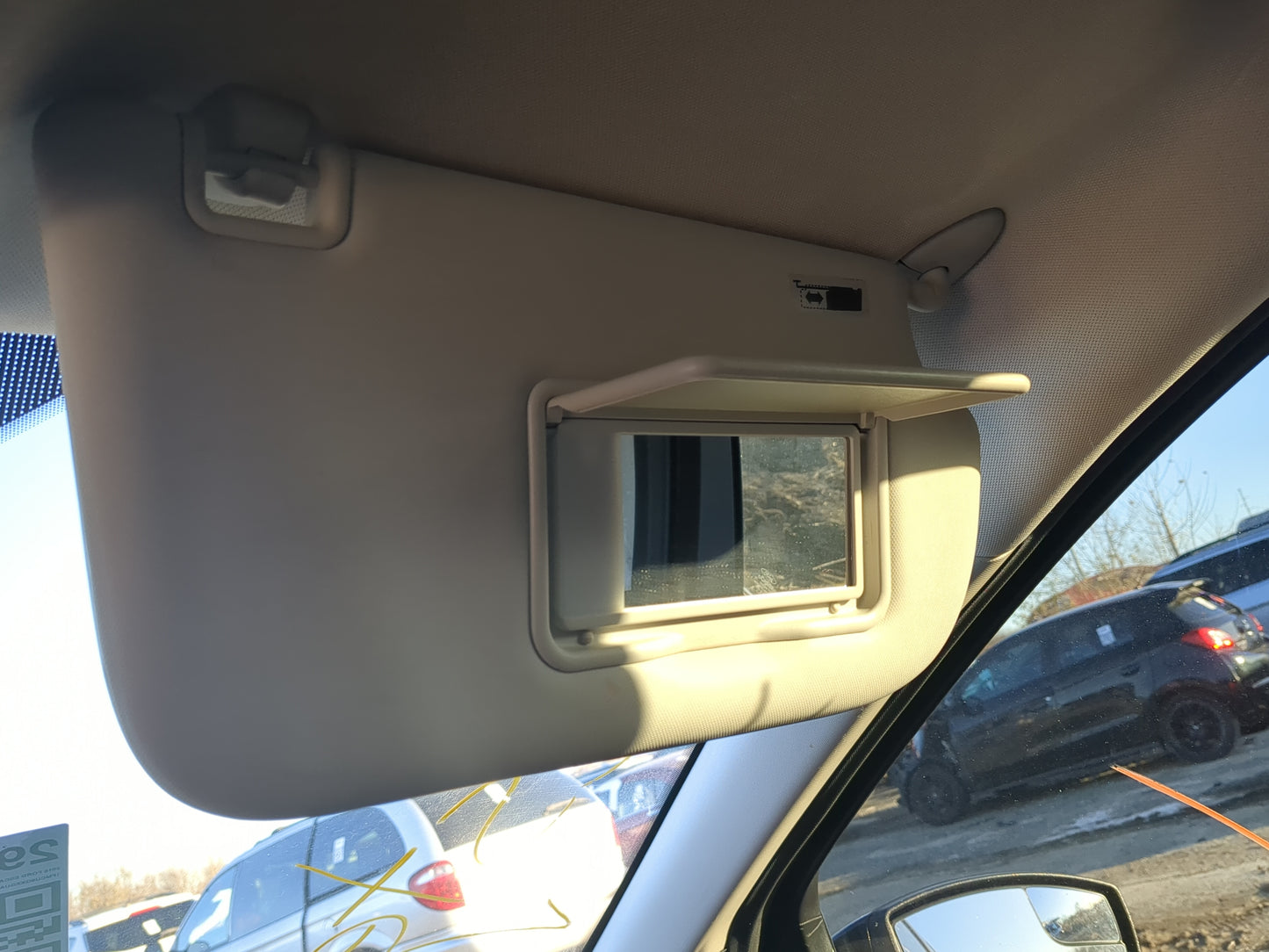 2013-2019 Ford Escape Sun Visor Shade Replacement Passenger Right Mirror Fits Fits 2013 2014 2015 2016 2017 2018 2019 OEM Us