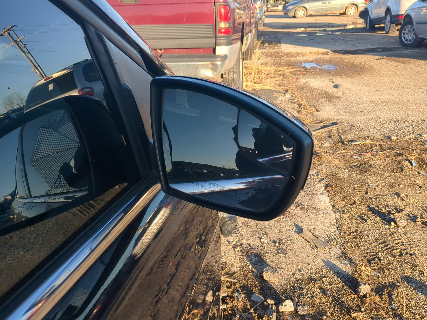 2013-2016 Ford Escape Side Mirror Replacement Passenger Right View Door Mirror Fits Fits 2013 2014 2015 2016 OEM Used Auto P