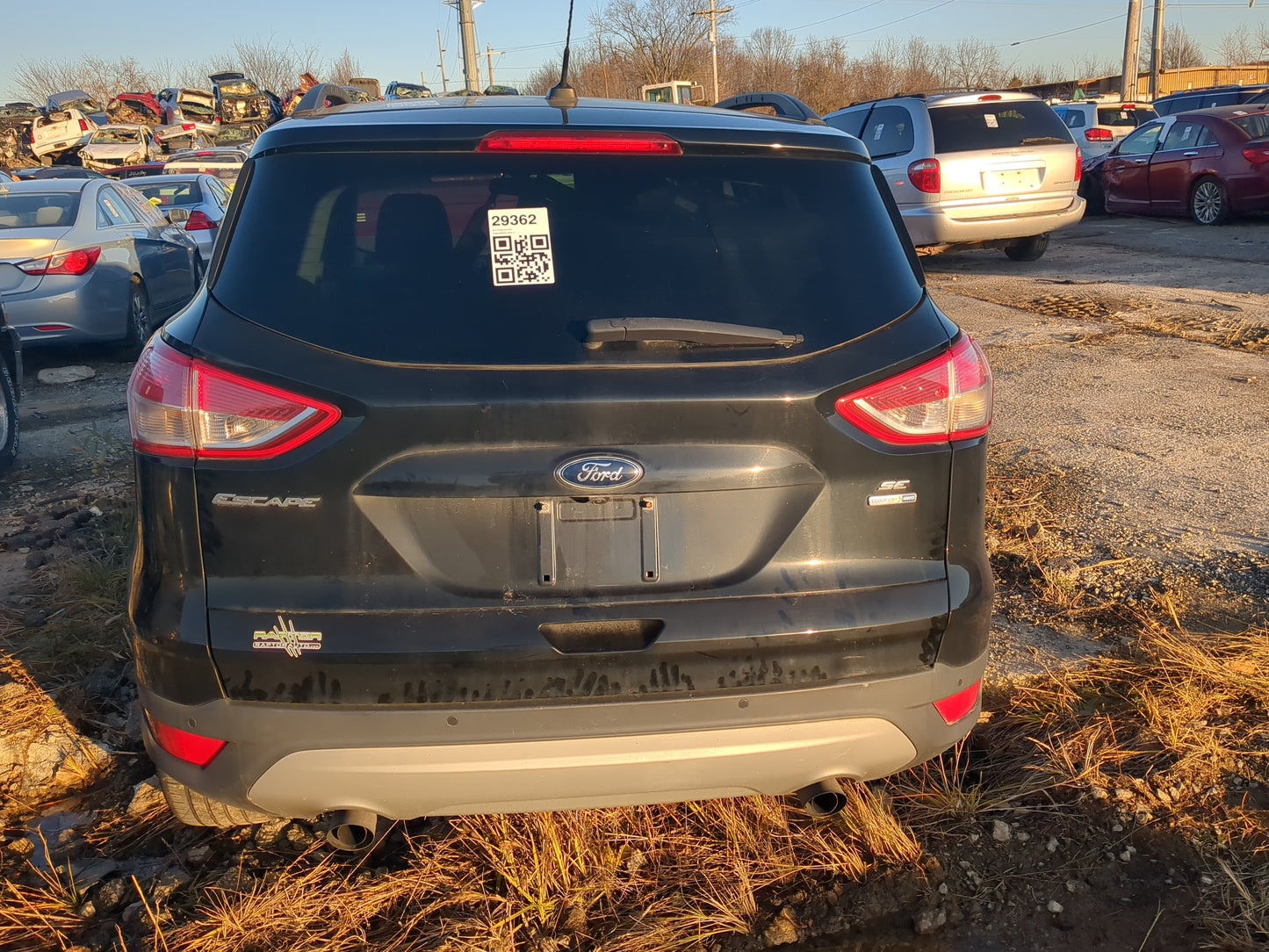 2014-2016 Ford Escape Trunk/decklid/hatch/tailgate Oem - Oemusedautoparts1.com