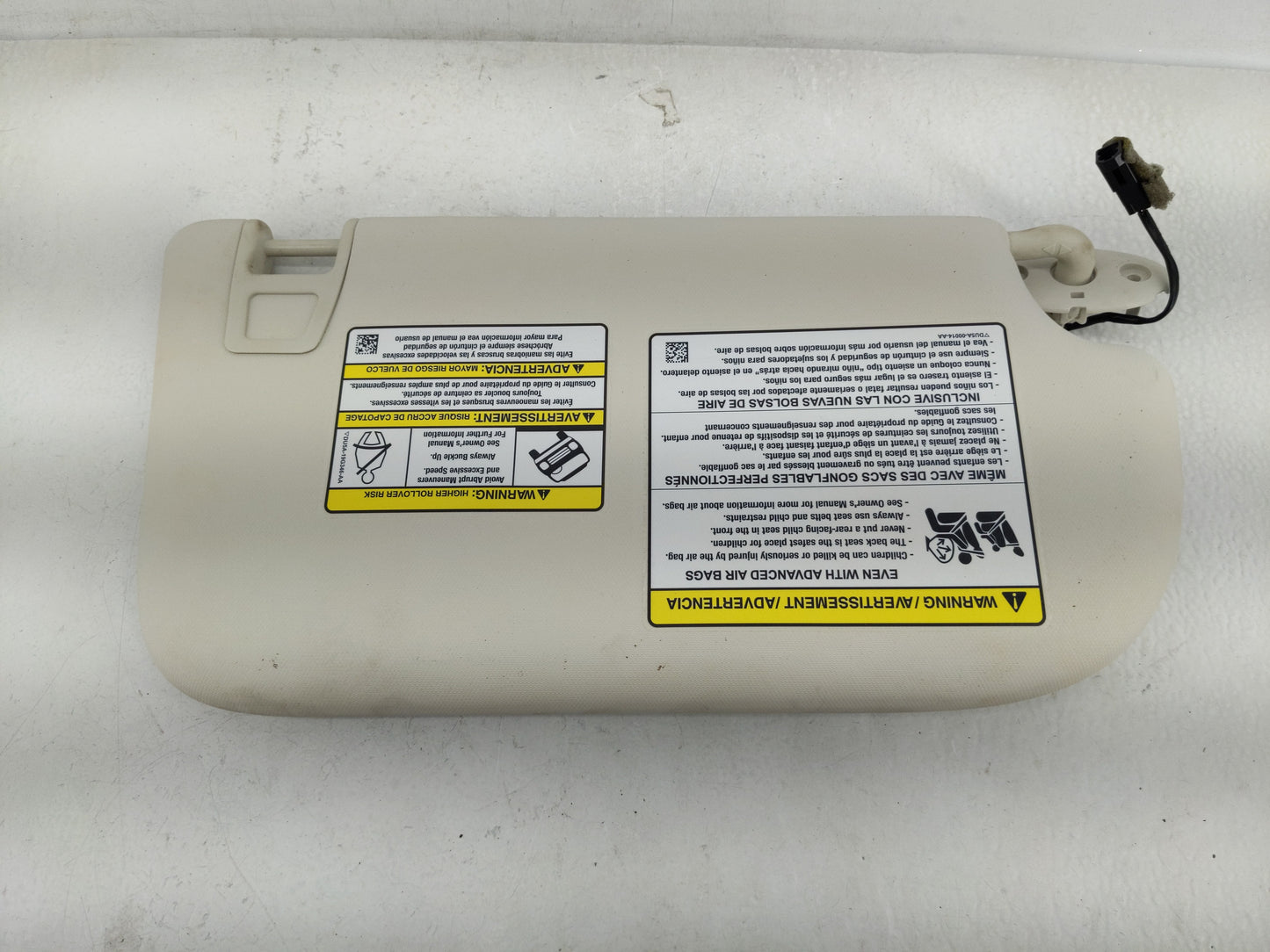 2013-2019 Ford Escape Sun Visor Shade Replacement Driver Left Mirror Fits Fits 2013 2014 2015 2016 2017 2018 2019 OEM Used A