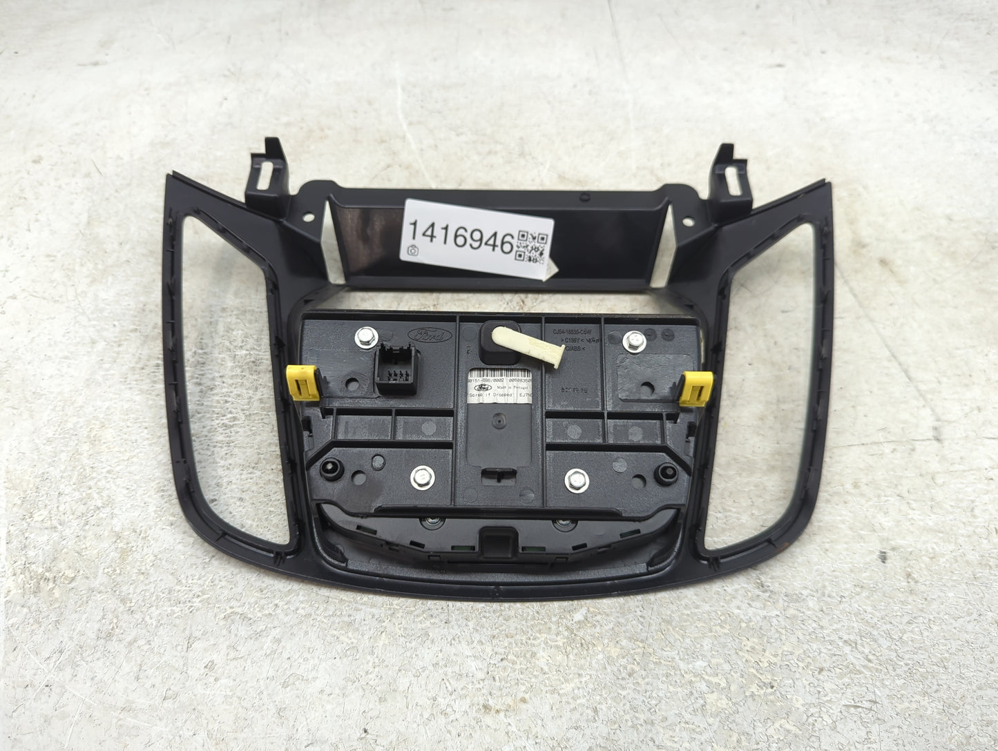 2015-2016 Ford Escape Climate Control Module Temperature AC/Heater Replacement Fits Fits 2015 2016 OEM Used Auto Parts - Oem