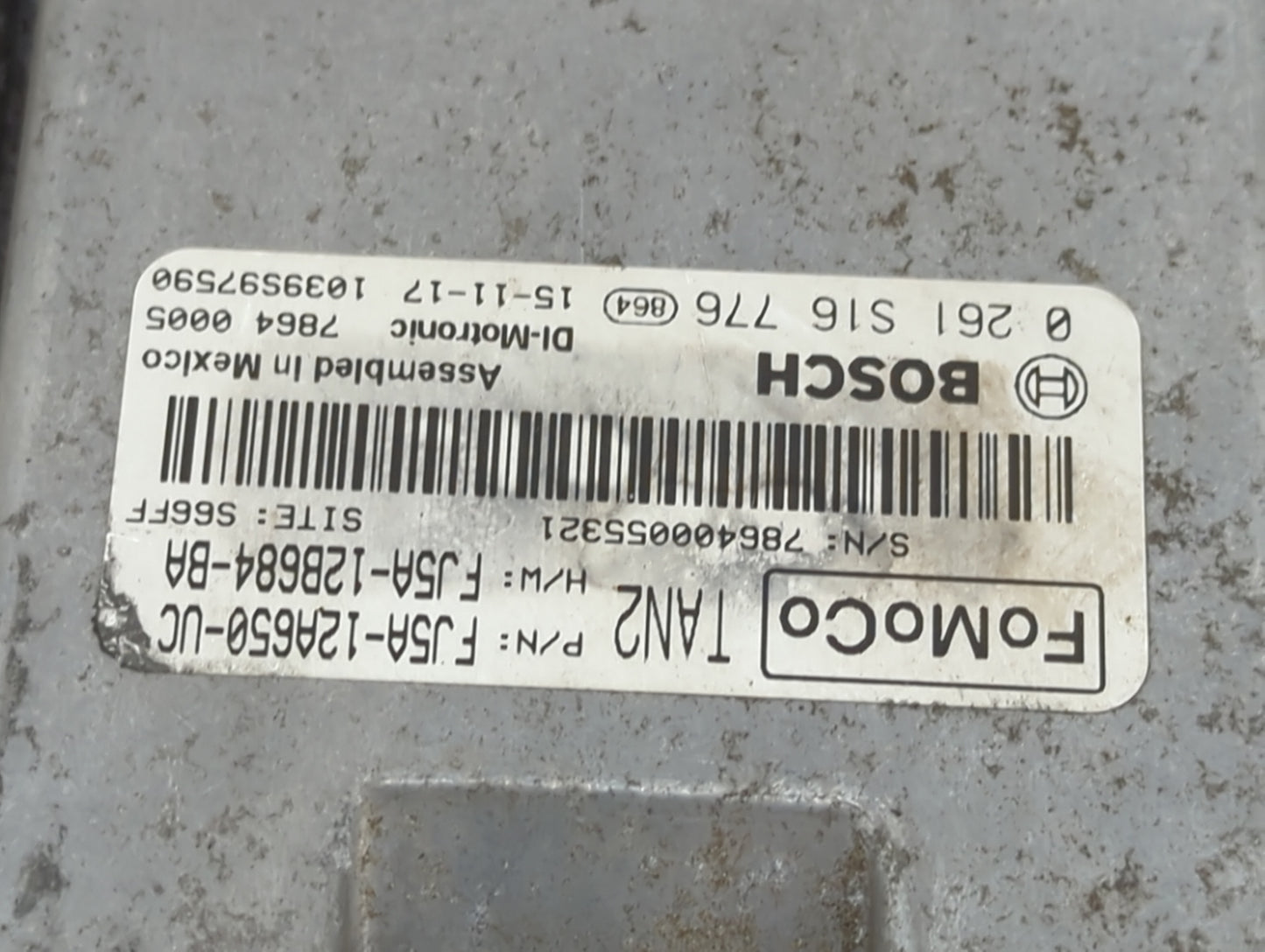 2015-2016 Ford Escape PCM Engine Control Computer ECU ECM PCU OEM P/N:FJ5A-12A650-UC FJ5A-12B684-BA Fits Fits 2015 2016 OEM