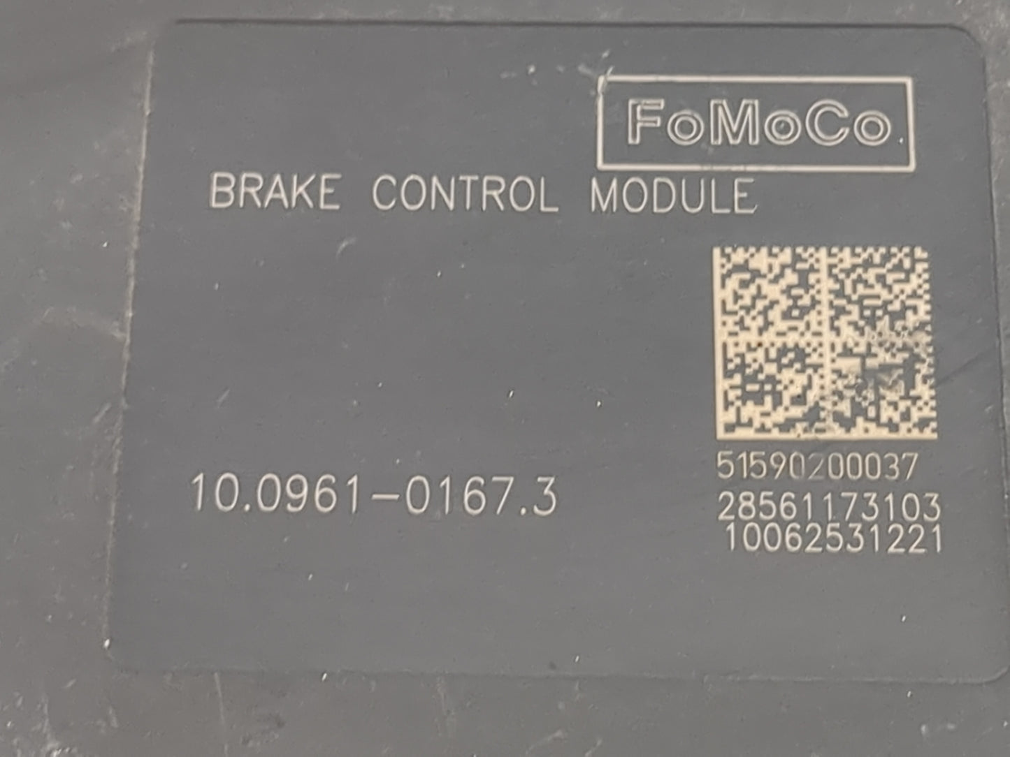2016 Ford Escape ABS Pump Control Module Replacement P/N:10.0961-0167.3 Fits OEM Used Auto Parts - Oemusedautoparts1.com