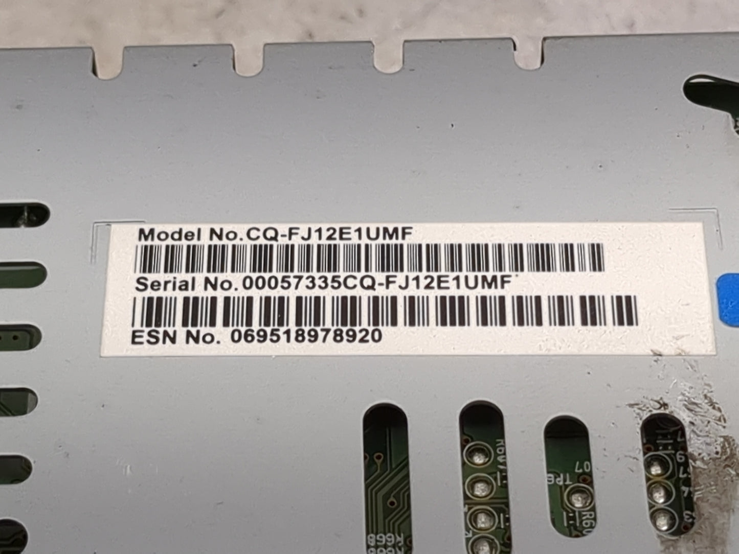 2015-2016 Ford Escape Radio AM FM Cd Player Receiver Replacement P/N:CQ-FJ12E1UMF GJ5T-19C107-BE Fits Fits 2015 2016 OEM Use