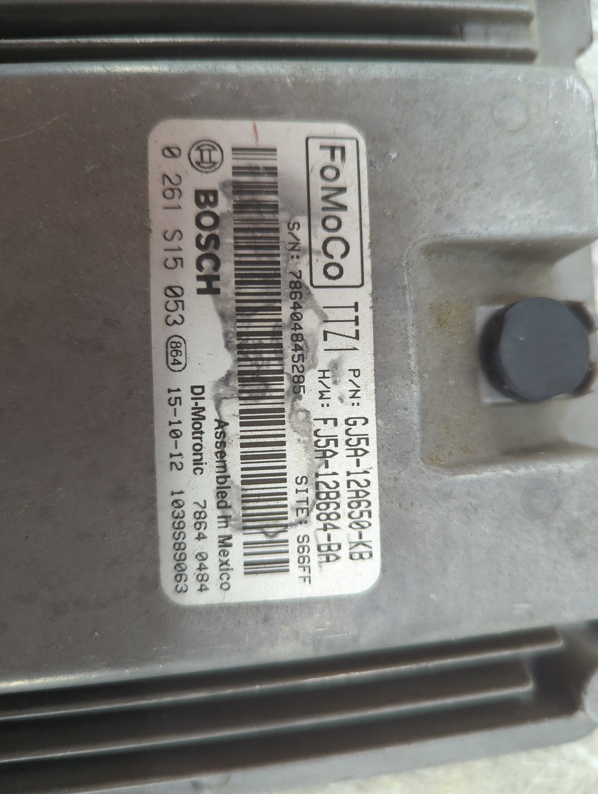 2015-2016 Ford Escape PCM Engine Control Computer ECU ECM PCU OEM P/N:GJ5A-12A650-KB FJ5A-12B684-BA Fits Fits 2015 2016 OEM