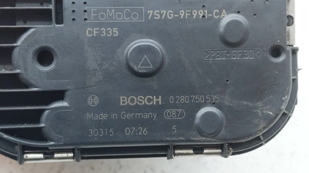 2013-2016 Ford Escape Throttle Body P/N:0 280 750 535 7S7G-9F991-CA Fits Fits 2013 2014 2015 2016 2017 2018 2019 OEM Used Au