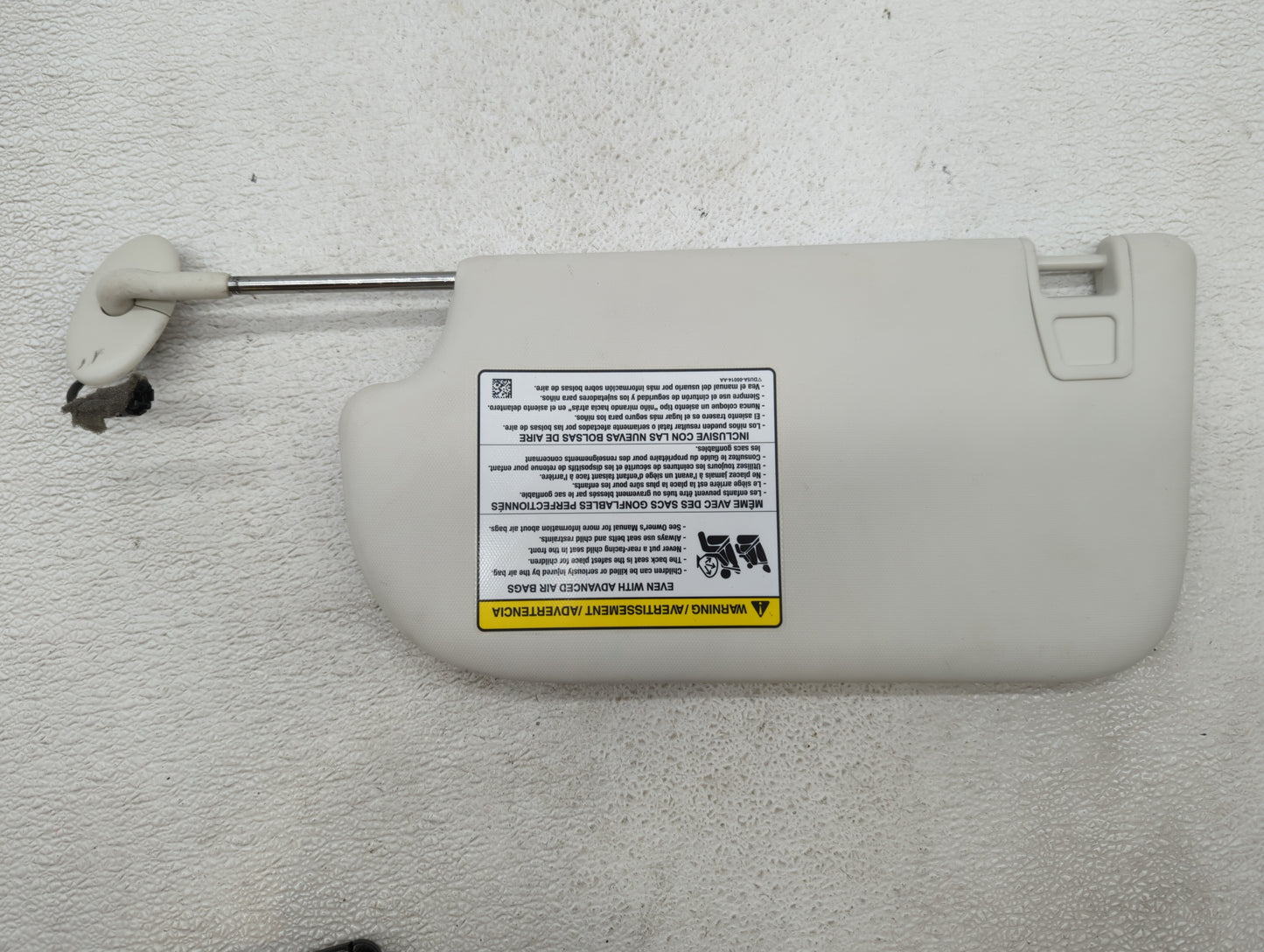 2013-2019 Ford Escape Sun Visor Shade Replacement Passenger Right Mirror Fits Fits 2013 2014 2015 2016 2017 2018 2019 OEM Us