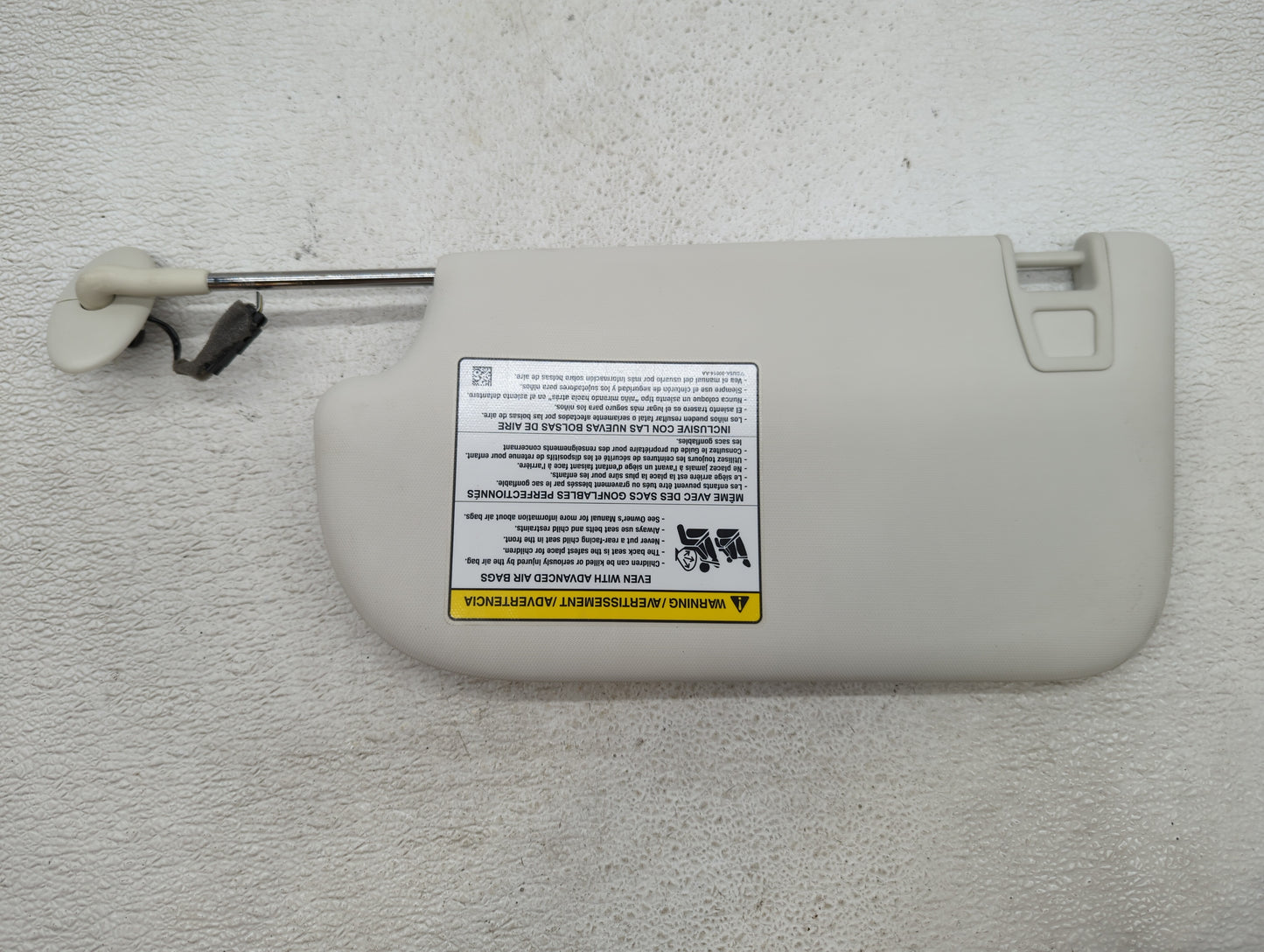 2013-2019 Ford Escape Sun Visor Shade Replacement Passenger Right Mirror Fits Fits 2013 2014 2015 2016 2017 2018 2019 OEM Us