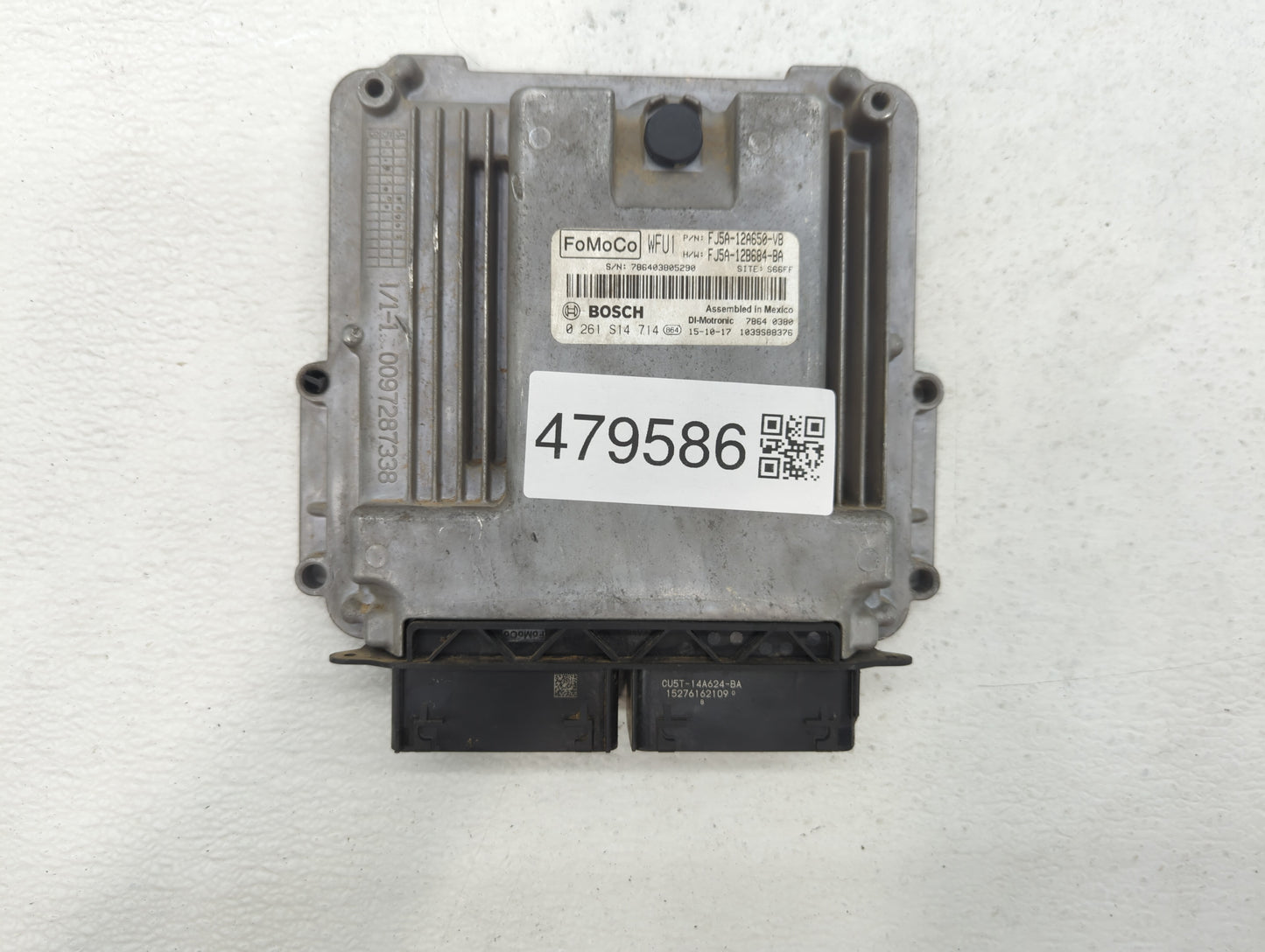 2015-2016 Ford Escape PCM Engine Control Computer ECU ECM PCU OEM P/N:FJ5A-12B684-BA FJ5A-12A650-PA Fits Fits 2015 2016 OEM