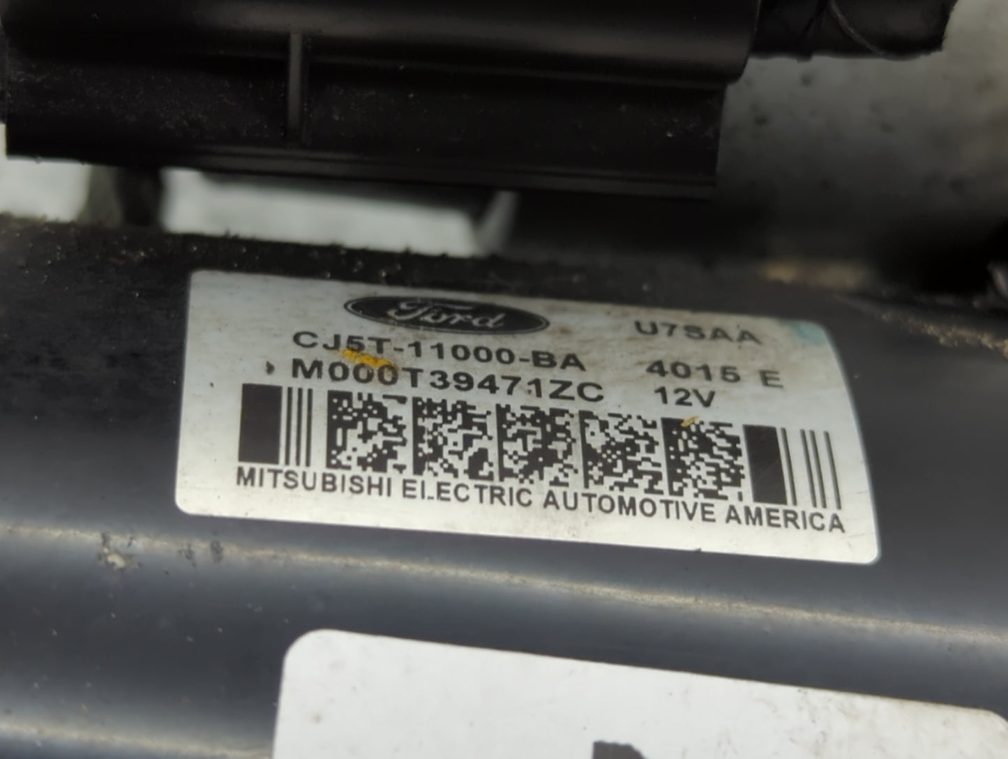 2013-2016 Ford Escape Car Starter Motor Solenoid OEM P/N:CJ5T-11000-BA Fits Fits 2013 2014 2015 2016 OEM Used Auto Parts - O