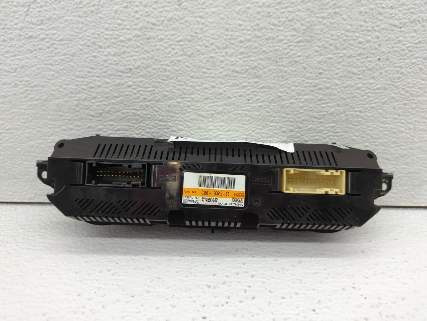 2015-2016 Ford Escape Climate Control Module Temperature AC/Heater Replacement P/N:CJ5T-18C612-BE Fits Fits 2015 2016 OEM Us