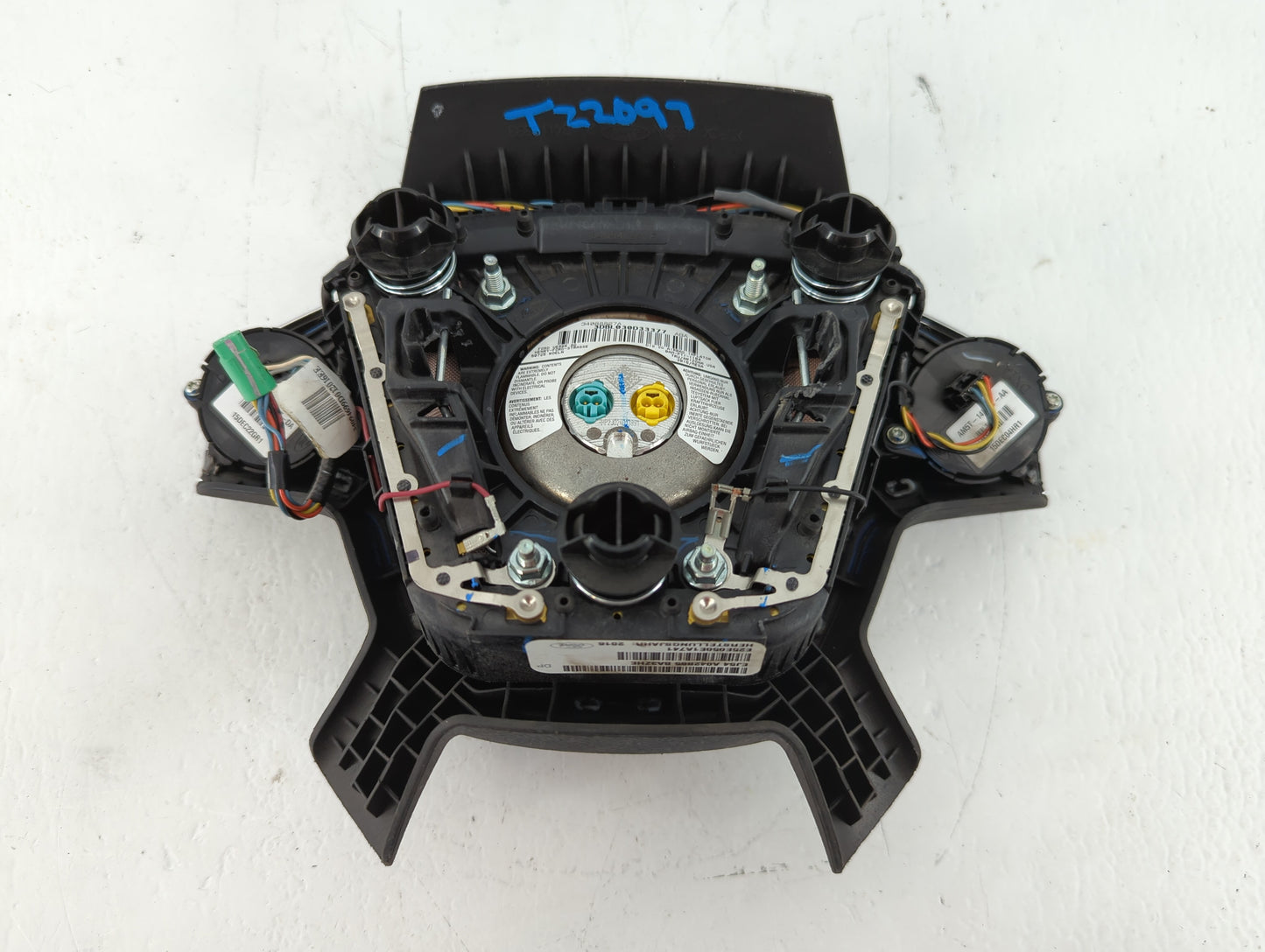 2015-2016 Ford Escape Air Bag Driver Left Steering Wheel Mounted P/N:EJ54 A042B85 Fits Fits 2015 2016 OEM Used Auto Parts -