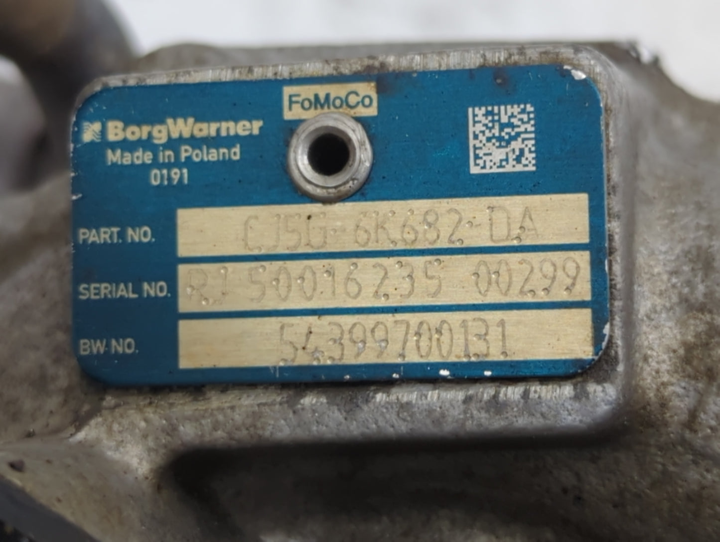 2013 Ford Escape Turbocharger Turbo Charger Super Charger Supercharger - Oemusedautoparts1.com