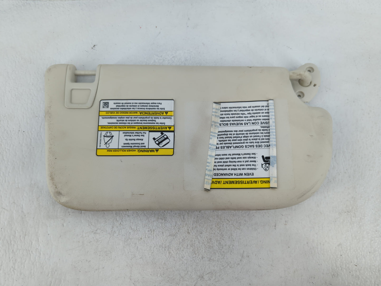 2013-2019 Ford Escape Sun Visor Shade Replacement Driver Left Mirror Fits Fits 2013 2014 2015 2016 2017 2018 2019 OEM Used A