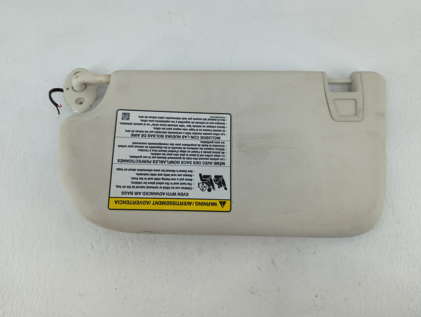 2013-2019 Ford Escape Sun Visor Shade Replacement Passenger Right Mirror Fits Fits 2013 2014 2015 2016 2017 2018 2019 OEM Us