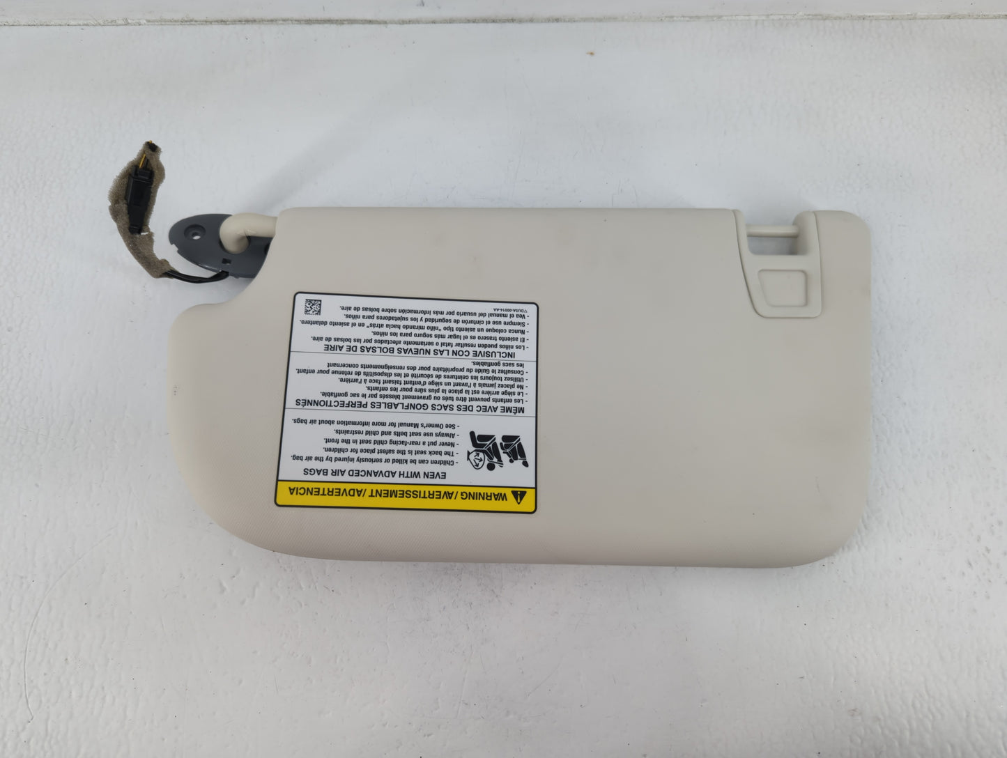 2013-2019 Ford Escape Sun Visor Shade Replacement Passenger Right Mirror Fits Fits 2013 2014 2015 2016 2017 2018 2019 OEM Us