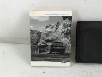 2016 Ford Expedition Owners Manual Book Guide P/N:GL1J 19A321 AA OEM Used Auto Parts