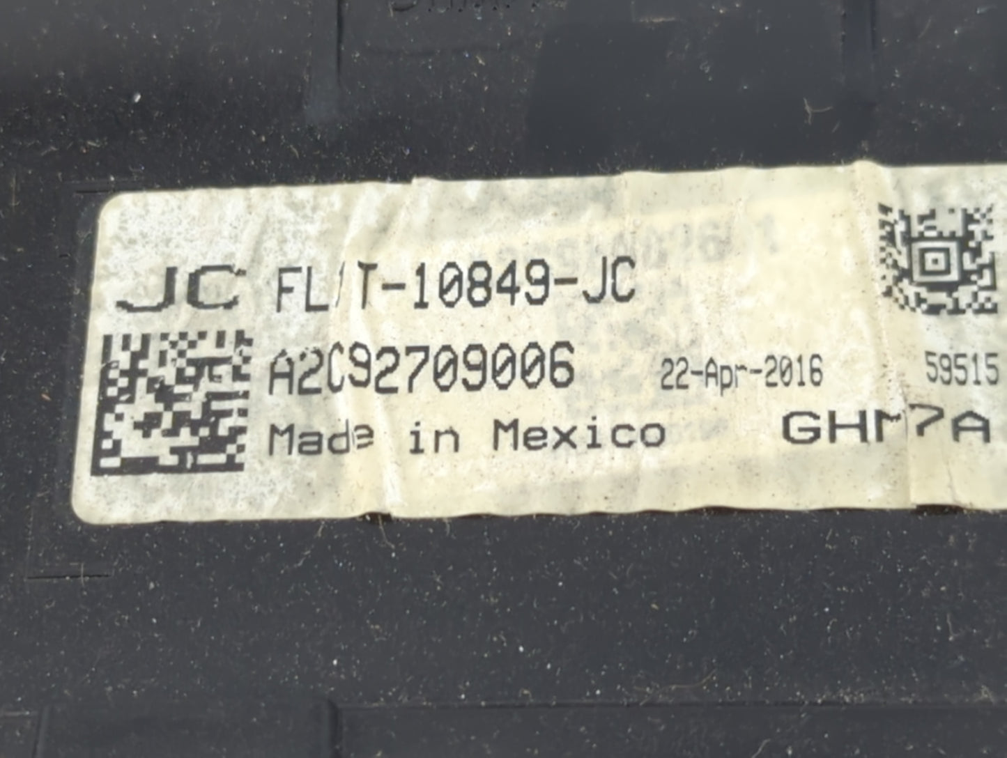 2016-2017 Ford Expedition Instrument Cluster Speedometer Gauges P/N:FL1T-10849-JC Fits Fits 2016 2017 OEM Used Auto Parts -