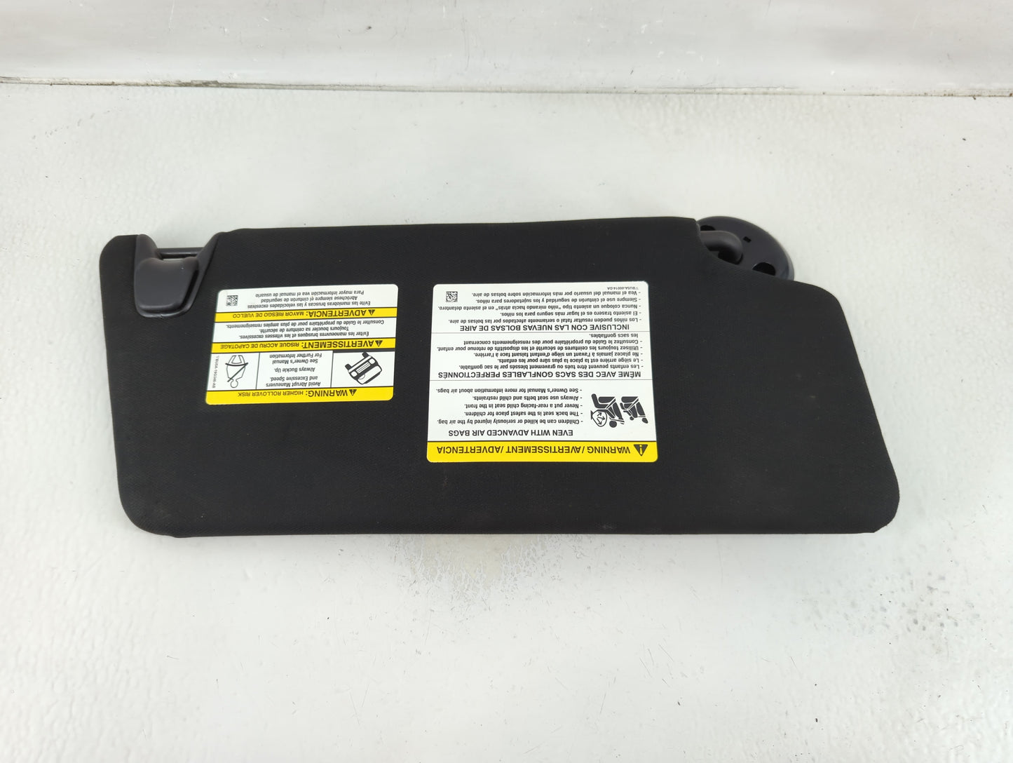 2016 Ford Explorer Sun Visor Shade Replacement Driver Left Mirror Fits OEM Used Auto Parts - Oemusedautoparts1.com
