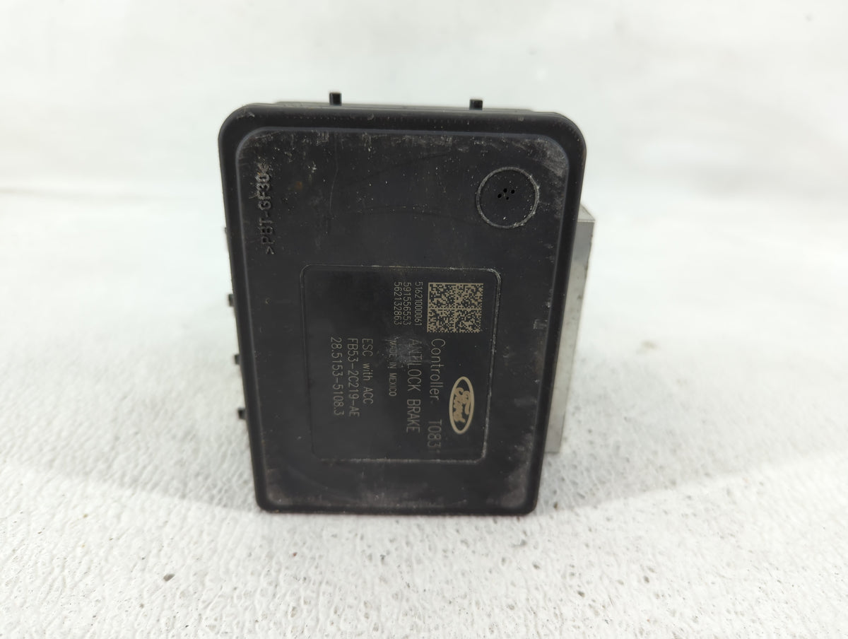 2016 Ford Explorer ABS Pump Control Module Replacement P/N:FB53-2C405-AF Fits OEM Used Auto Parts - Oemusedautoparts1.com