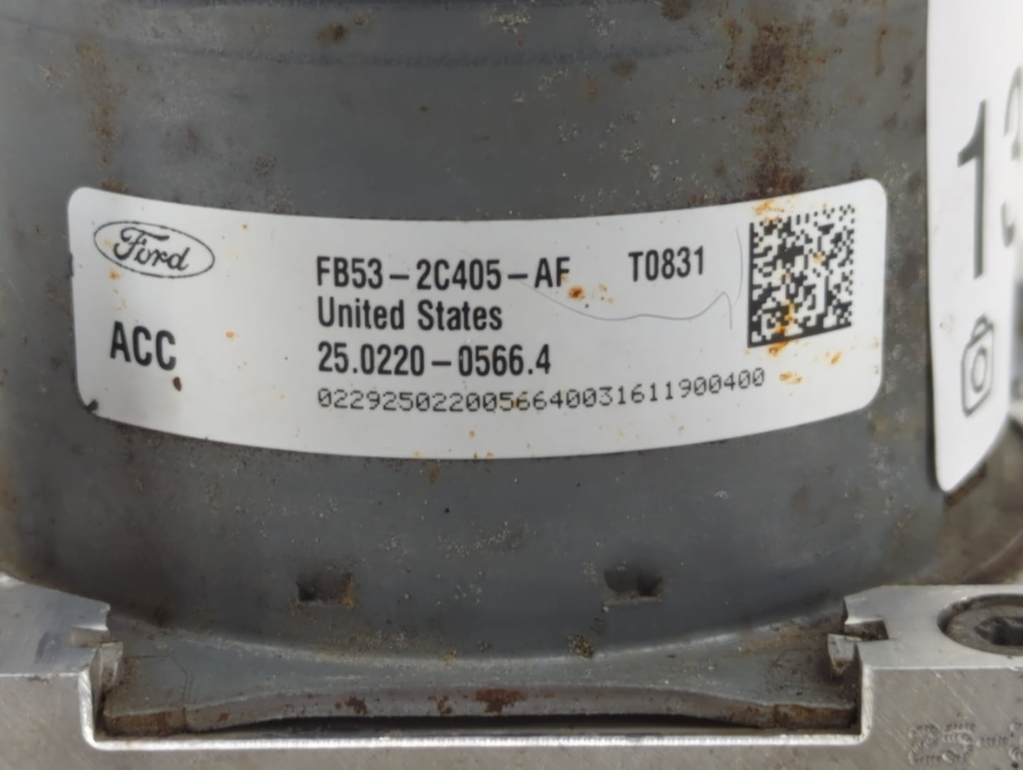 2016 Ford Explorer ABS Pump Control Module Replacement P/N:FB53-2C405-AF Fits OEM Used Auto Parts - Oemusedautoparts1.com