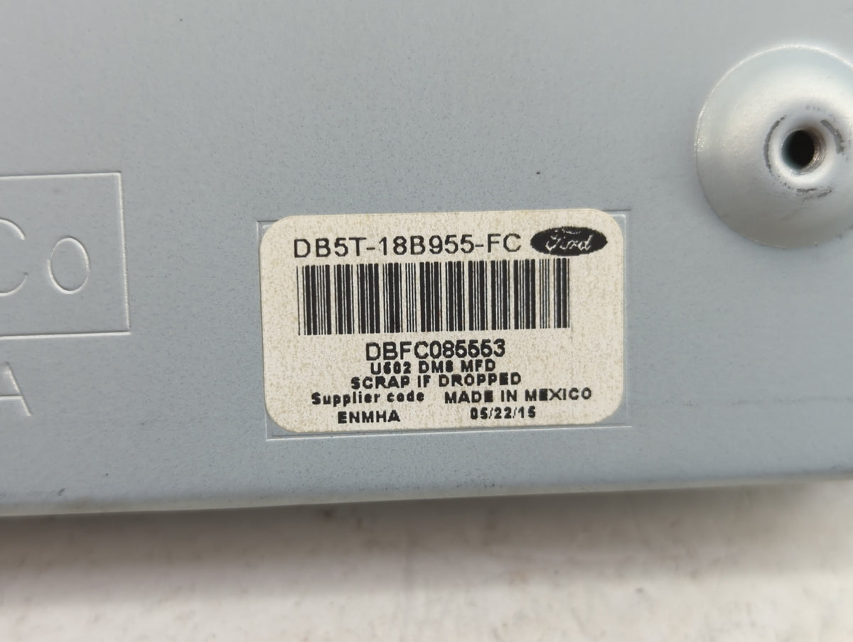 2015-2016 Ford Explorer Information Radio Display Screen 1433417 - Oemusedautoparts1.com