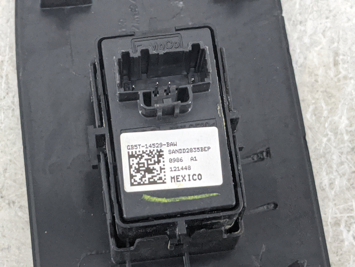 2016 Ford Explorer Passenger Right Power Window Switch Gb5t-14529-baw - Oemusedautoparts1.com