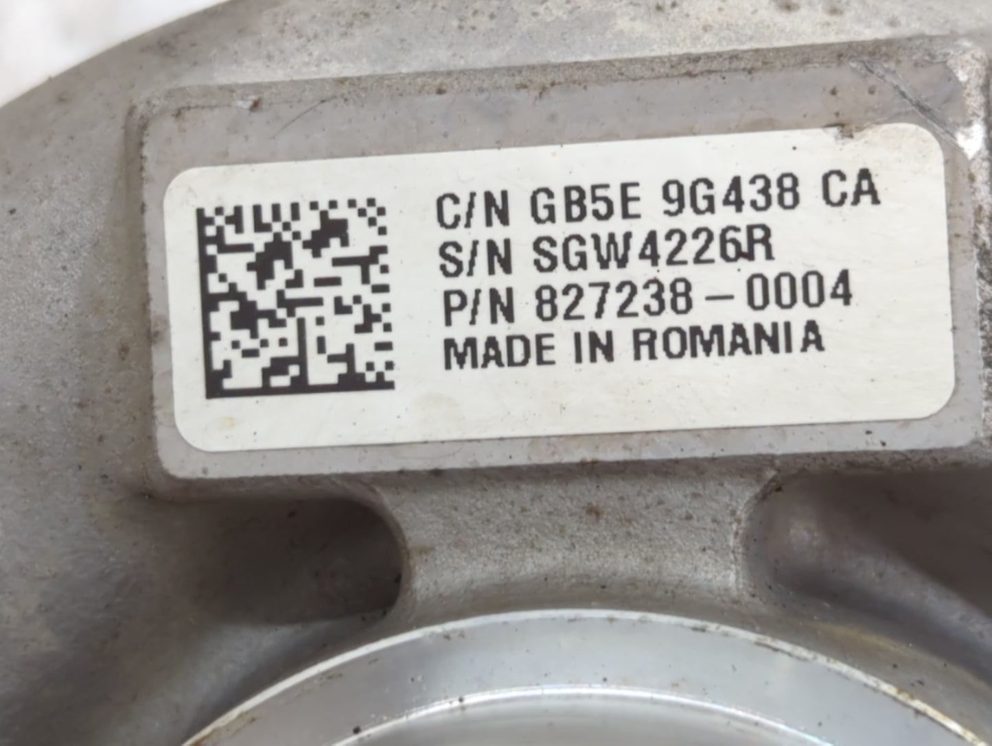 2016 Ford Explorer Turbocharger Turbo Charger Super Charger Supercharger - Oemusedautoparts1.com