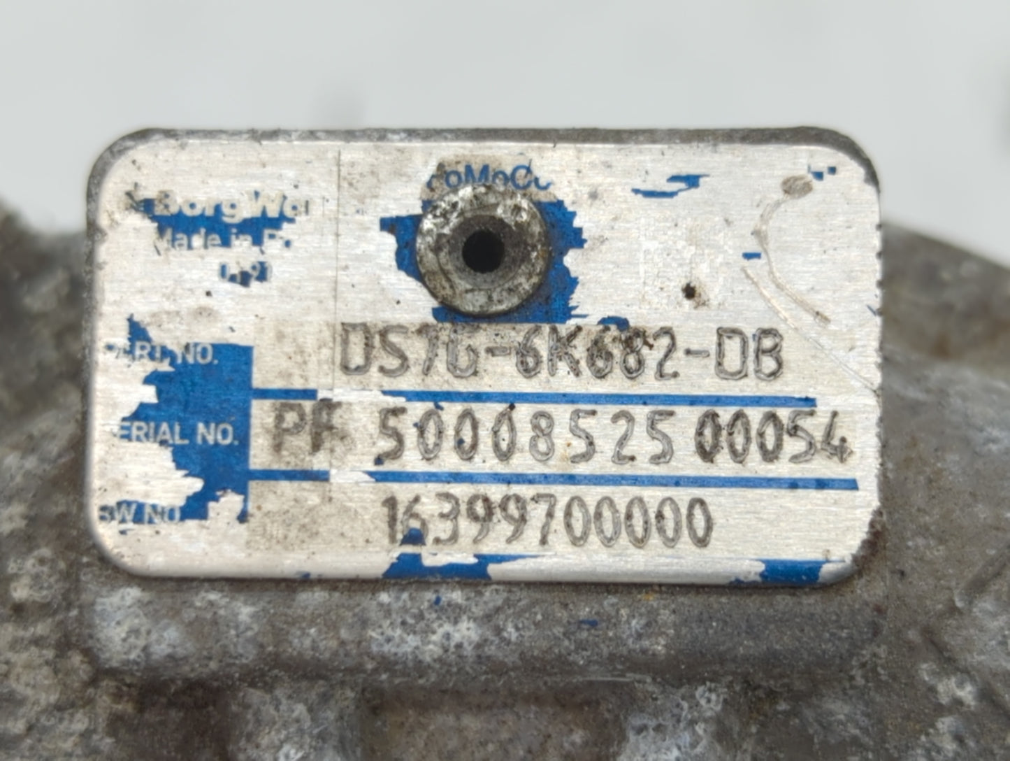 2016 Ford Explorer Turbocharger Turbo Charger Super Charger Supercharger - Oemusedautoparts1.com