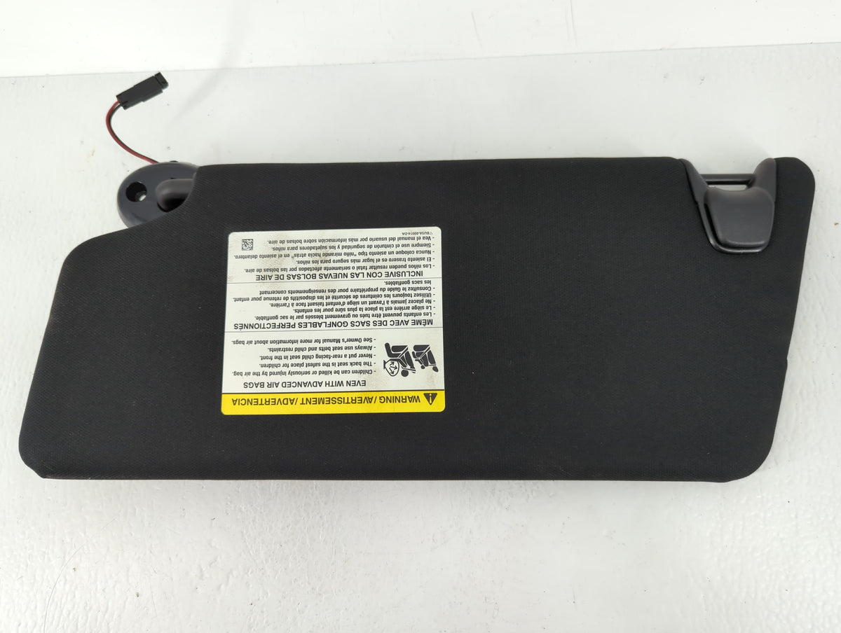 2016-2019 Ford Explorer Sun Visor Shade Replacement Passenger Right Mirror Fits Fits 2016 2017 2018 2019 OEM Used Auto Parts