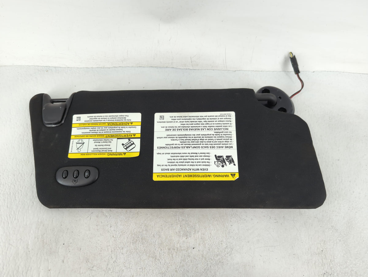 2016-2019 Ford Explorer Sun Visor Shade Replacement Driver Left Mirror Fits Fits 2016 2017 2018 2019 OEM Used Auto Parts - O